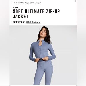 NWT Soft Ultimate Zip-Up Jacket